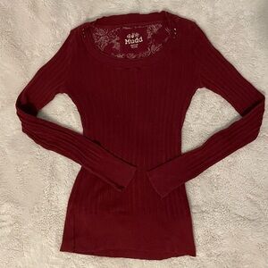 Vintage Mudd Red Long Sleeve